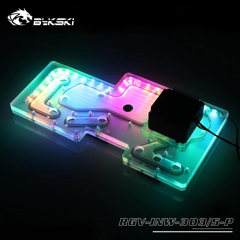 BYKSKI アクリルボード水路ソリューション IN WIN - Distro Plate Ddc Pump Combo のレビューと価格