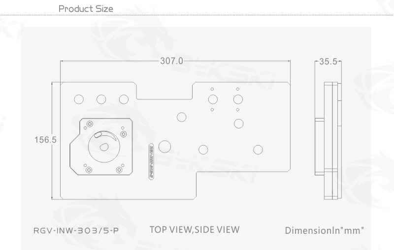BYKSKI アクリルボード水路ソリューション IN WIN - Distro Plate Ddc Pump Combo のレビューと価格