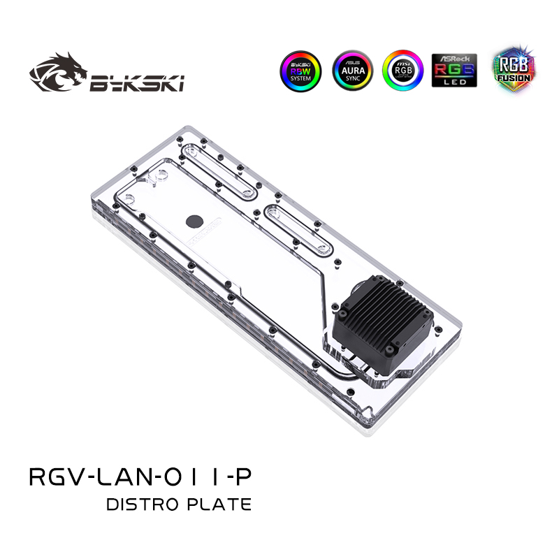 BYKSKI アクリルボード ウォーターディストリビューショ - Distro Plate Ddc Pump Combo のレビューと価格