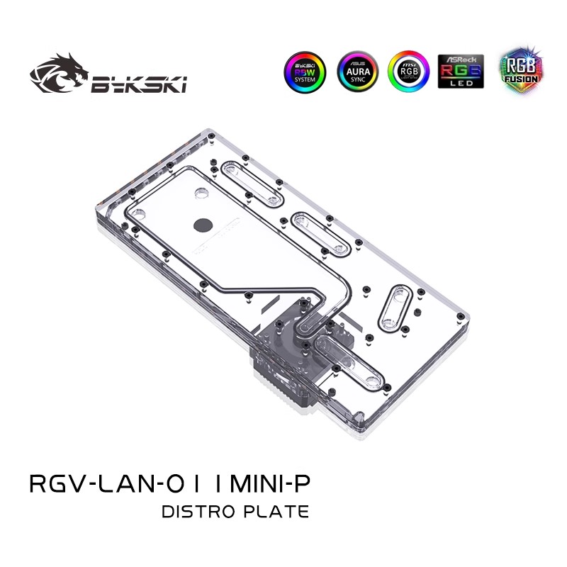 BYKSKI RGV-LAN-O11MINI-P 水冷システ - Distro Plate Ddc Pump Combo のレビューと価格