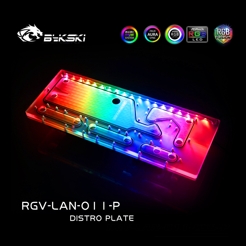 BYKSKI RGV-LAN-O11-P アクリルボード ウ - Distro Plate Ddc Pump Combo のレビューと価格