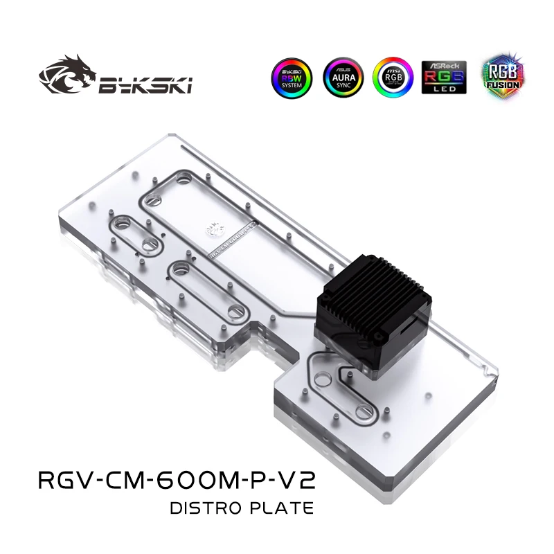 BYKSKI アクリルタンク使用 MasterCase SL - Distro Plate Ddc Pump Combo のレビューと価格
