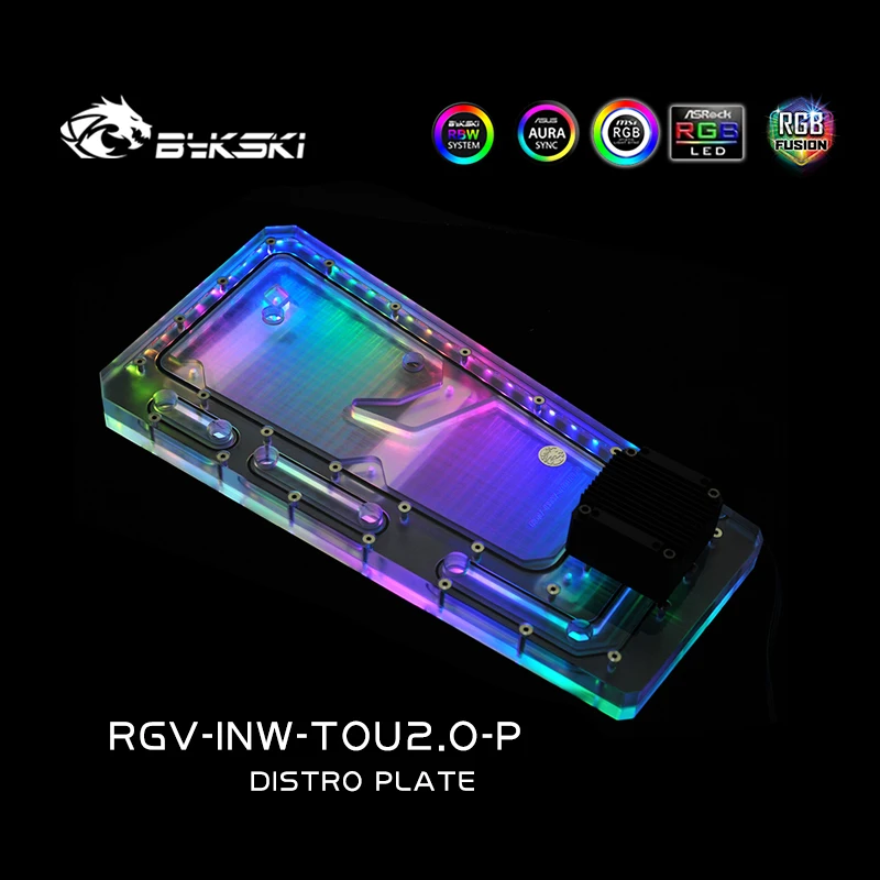BYKSKI アクリルボードウォーターチャンネルソリューショ - Distro Plate Ddc Pump Combo のレビューと価格