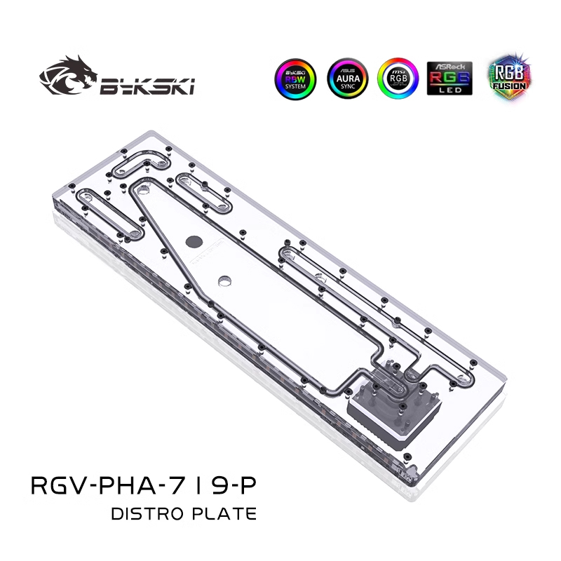 BYKSKI RGV-PHA-719-P アクリルタンクは、 - Distro Plate Ddc Pump Combo のレビューと価格