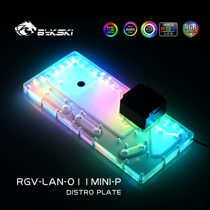 BYKSKI 水冷システム水路基板 LIANLI O11 M - Distro Plate Ddc Pump Combo のレビューと価格